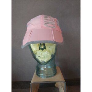 Outdoor Sport Pink Light Weight Foldable Oink And Grey Hat